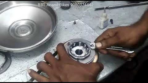 TVS Apache RTR 200 Self-motor magnet One way clutch service..