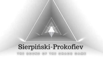 The Hypnotic Fractal Sound of Chaos Game | The Sierpiński-Prokofiev Gasket #fractalmusic #mathmusic