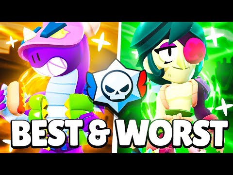 THE 5 BEST & WORST  BRAWLERS FOR RANKED
