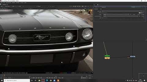 Live Action CG Car -  Part 9-  Using cryptomatte for grading and fine tuning up the shot in nuke