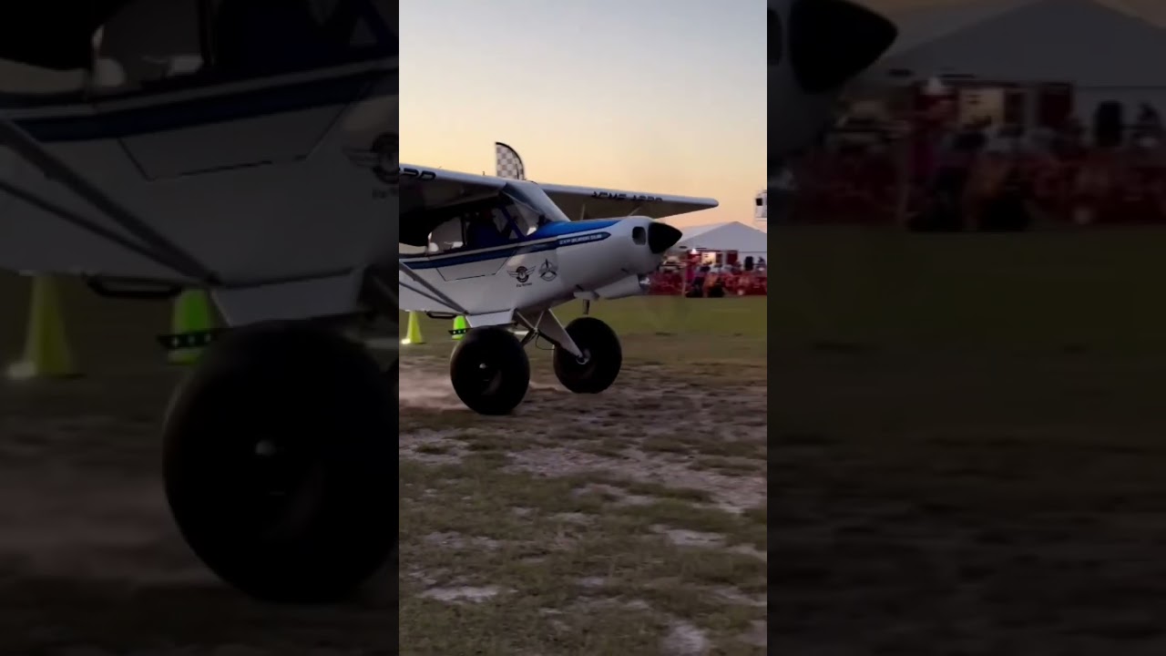 Powerful STOL takeoff at FlySNF demo 😳👍🏻
