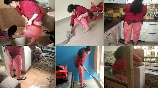 Shifting Kai Baad Bhaut Kaam Ho Jata Hai Full Cleaning Vlog Balcony Cleaning