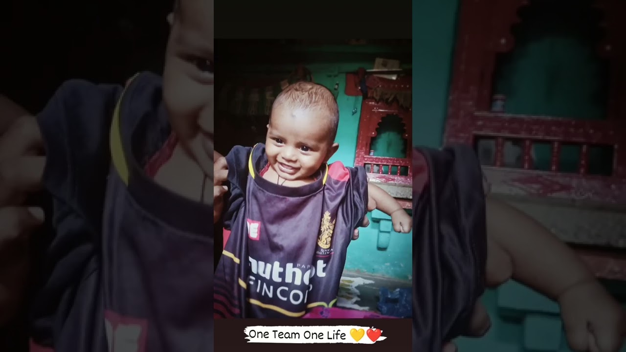 Chota RCB Fan 💛❤️