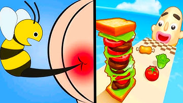 Help Me Tricky Story vs Sandwich Runner - All Levels Gameplay (Android,iOS) Part 23