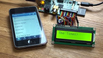 piCorePlayer LCD - Raspberry Pi Squeezebox player