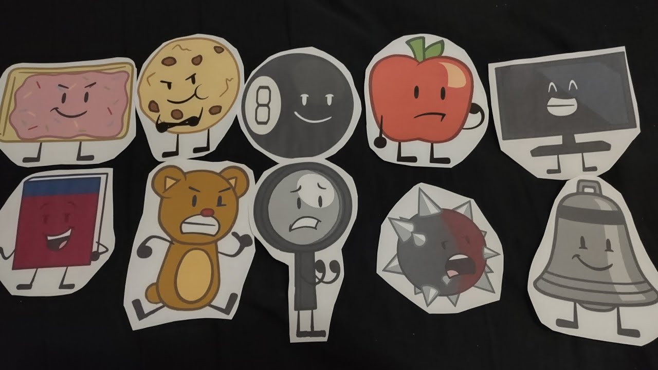 Inanimate Insanity 5.5 but it's retold with paper cut outs - YouTube
