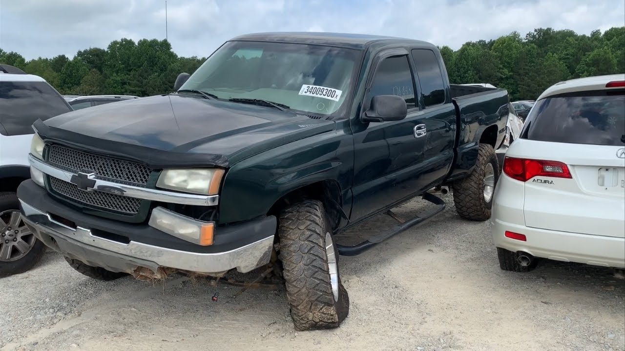 Copart Walk Around + CHEAP Lifted Chevrolet Silverado! FRAM DAMAGE