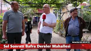 Sel Sonrası Bafra Dereler Mahallesi