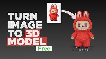 Convert 2D images to 3D models with AI for free | Hunyuan 3D-2.5