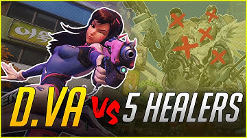 DVA VS 5 HEALERS | SCIKNIGHT