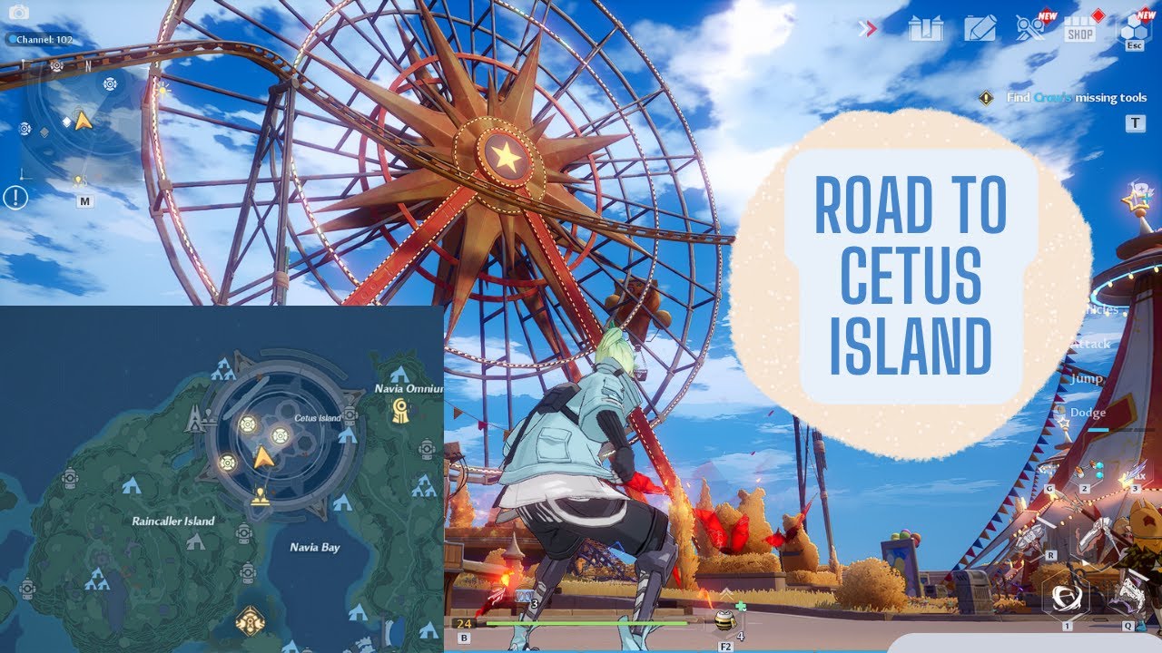 Tower of Fantasy | How to ILLEGAL access to CETUS ISLAND | NO RELICS