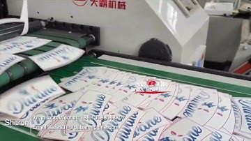 Stacked Four-colors Flexo-printing Machine With Die-cutting Part | Wenzhou Daba Machinery