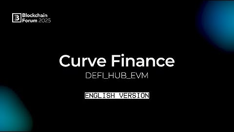 Curve at Blockchain Forum 2025 april 24