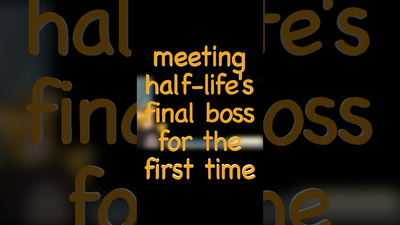 meeting half-life's final boss for the first time.  #vtuber #halflife #twitch #twitchclips