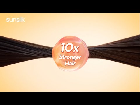INTRODUCING SUNSILK COLLAGEN BLENDS FOR 10X STRONGER HAIR 