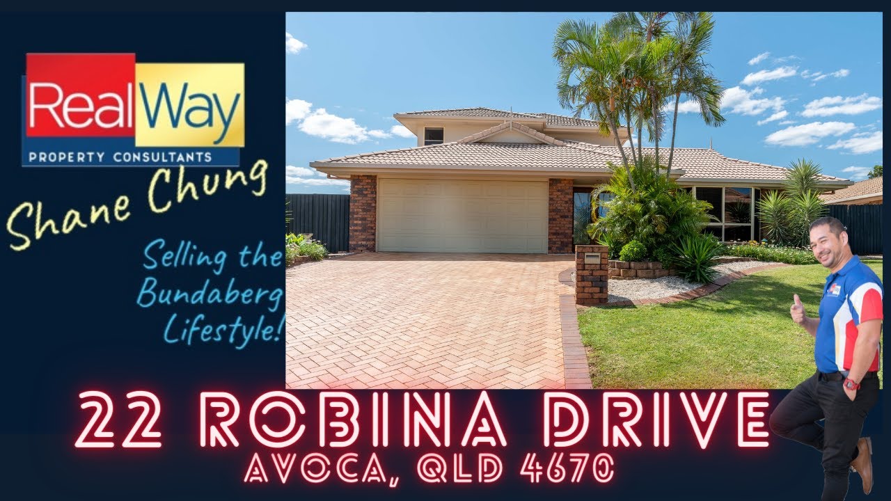 22 Robina Drive, Avoca, Bundaberg, QLD, 4670 YouTube