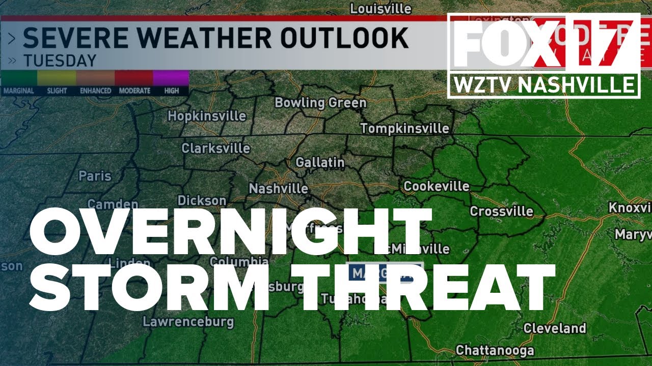 Severe weather possible in Midstate, Southern Kentucky Monday night ...