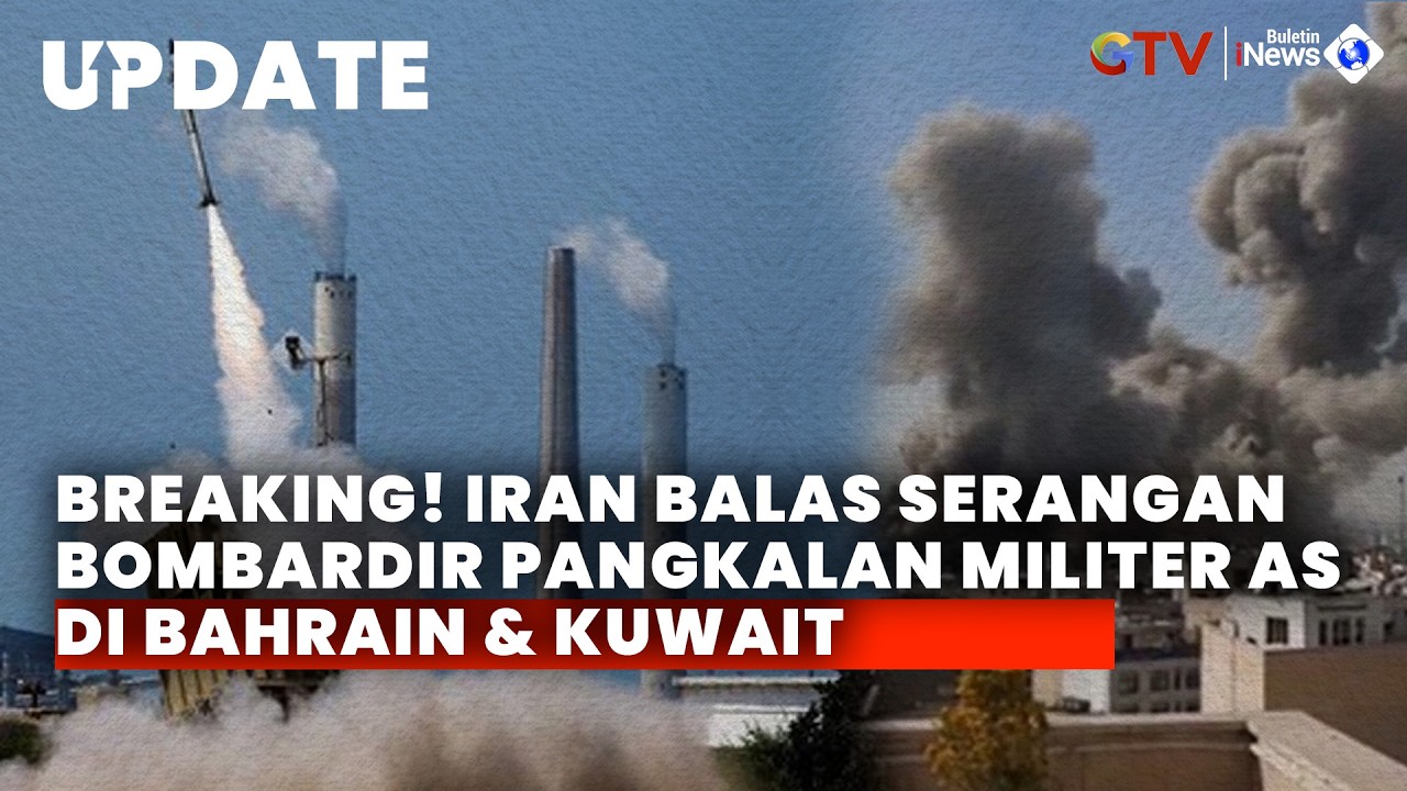 Perang Meledak! Iran Serang Kirim Rudal Pangkalan AS di Bahrain dan Kuwait
