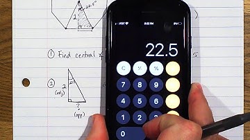 Geometry: 10.3 Area Regular Polygons (Part 2)