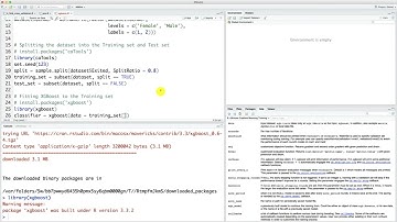 XGBoost in R video 261 machine learning