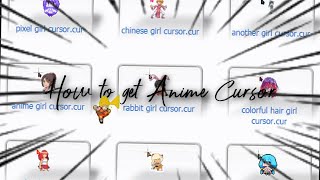 Cute Anime Cursors - CM Cursors