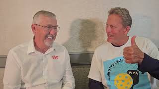 Journey into Pickleball. An Interview with Selkirk TV Host Paul Olson with  John Gill #pickleball