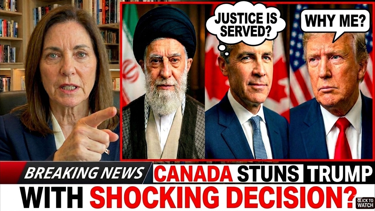 1Min Ago: Canada’s Iran Statement Stuns Washington — Trump Faces Growing Pressure