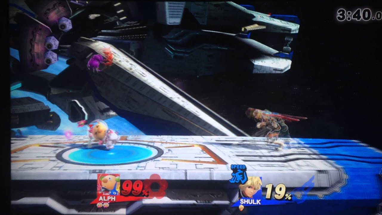 Alph (Olimar) vs Shulk: For Glory Smash Wii U