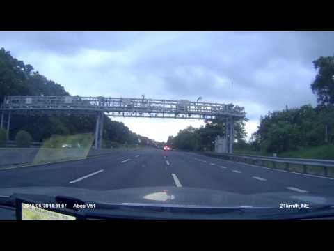 2016/06/30國道3號寶山段車禍行車紀錄器