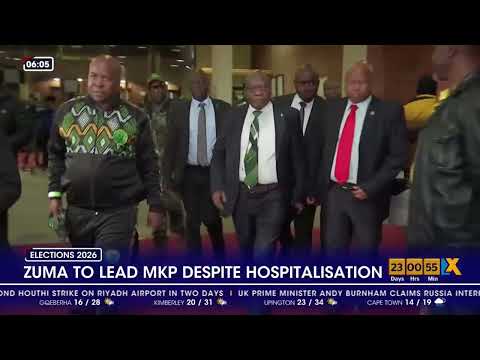 Zuma to lead MKP despite hospitalisation