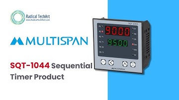 Multispan SQT-1044 Sequential Timer | 4-Step Timer, Wiring & Settings