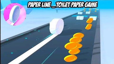 Paper Line _ Toilet Paper Game Level 1-4 Gameplay Walkthrough Android, ios