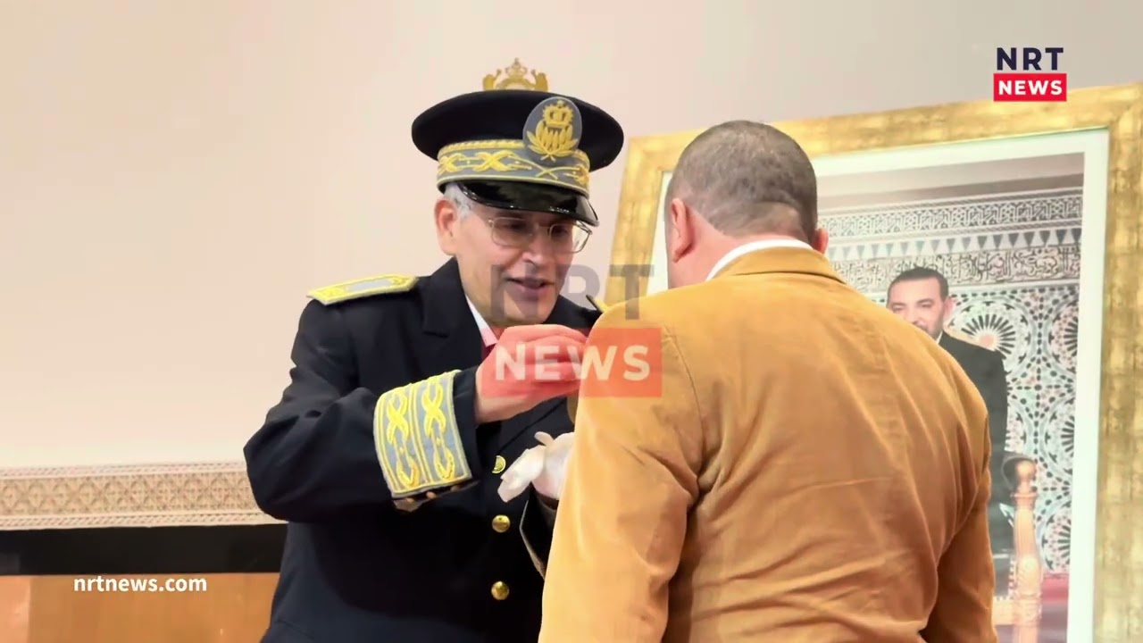 عامل تطوان يترأس مراسيم تحية العلم احتفالاً بذكرى الاستقلال الـ70