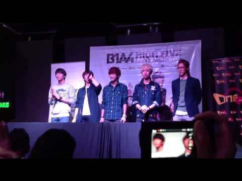 120930 - B1A4 high 5 fan meeting in Malaysia