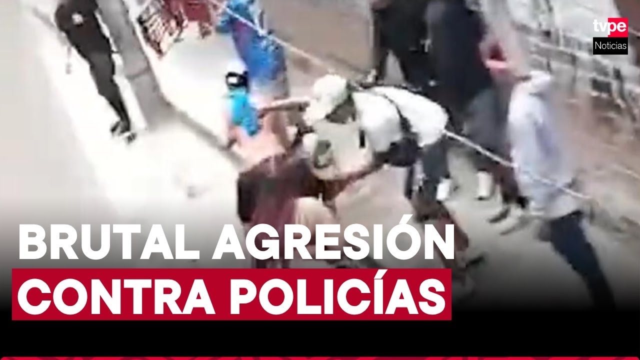 Policías fueron agredidos durante intervención en quinta de Cercado de Lima
