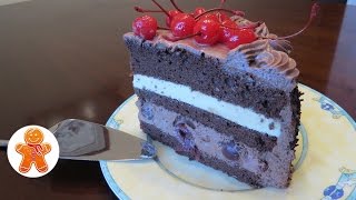 Шварцвальдский торт «Черный лес» по рецепту Алена Дюкасса