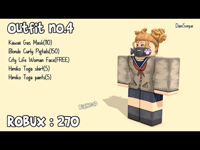 Anime-Outfits – Roblox Outfits