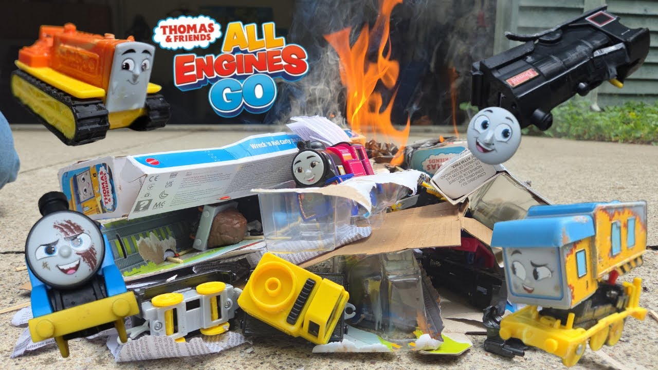Every Thomas Engine Racing Destruction Race of Thomas and Friends All Engines Go Motorized Engines ...