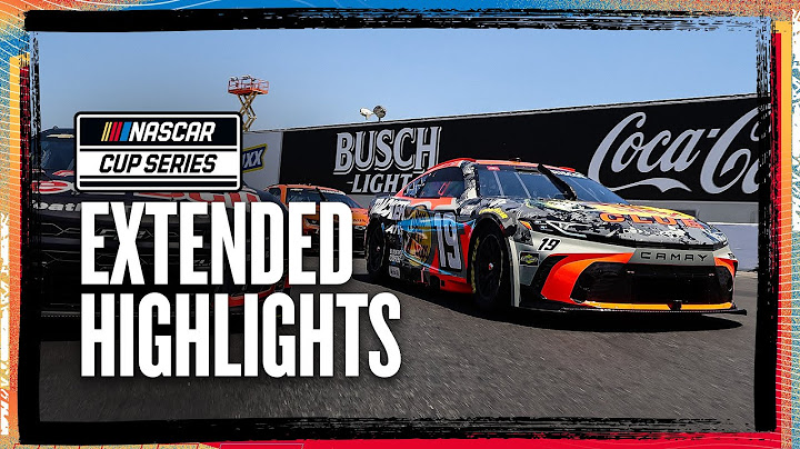 Hard Racing & Heated Moments in Sonoma | 2025 NASCAR Cup Series Extended Highlights