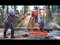 Milling Lumber for Outdoor Shower | Lighting up Our Off Grid Cabin