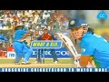 Ms dhonis biggest six out of ground  dhoni at his best  indveng 2006 