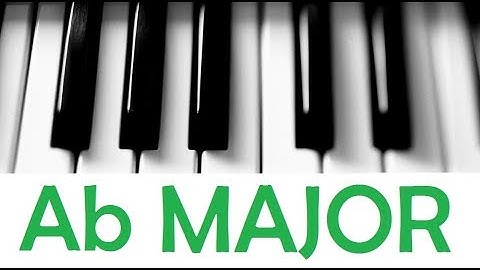Ab Major Scale & Chords [All Scales & Chords Tutorial #10]