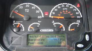 2014 Freightliner MT55 Instrument Cluster Dallas Fort Worth, TX #35982