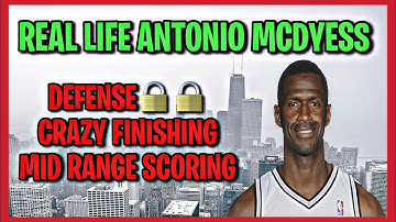 ANTONIO MCDYESS BUILD 2K22 NEXT GEN(EXACT HEIGHT, WEIGHT & WINGSPAN) REAL LIFE BUILD SERIES VOL.17