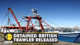 Full Held British trawler sails free from French port | International News | France| | United Kindom News