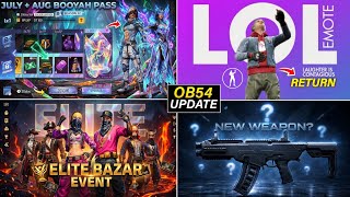 LOL Emote Return🥳 Elite Bazar Event Free Fire l Next Booyahpass Free Fire 2026 l Free Fire New Event screenshot 5