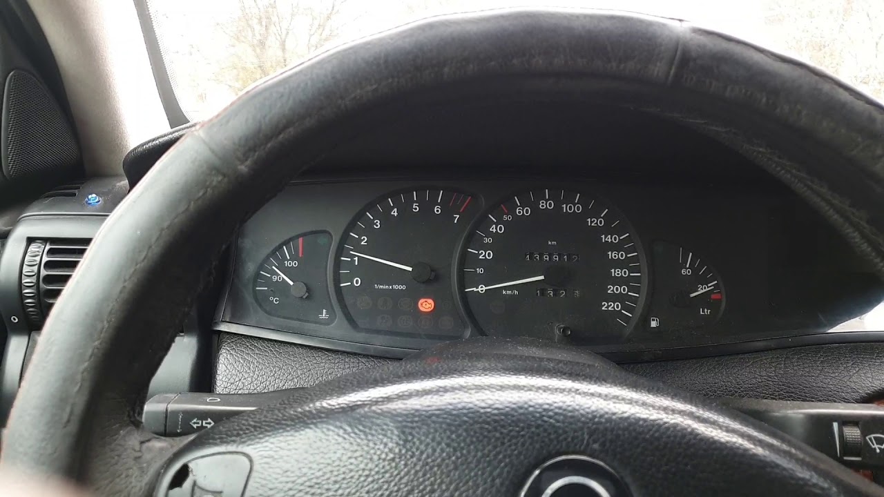 Опель омега б на холодную не набирает обороты - YouTube