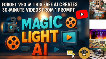 🎬 Forget Veo 3! This FREE AI Creates 30-Minute Videos From 1 Prompt | Magic Light AI 🚀