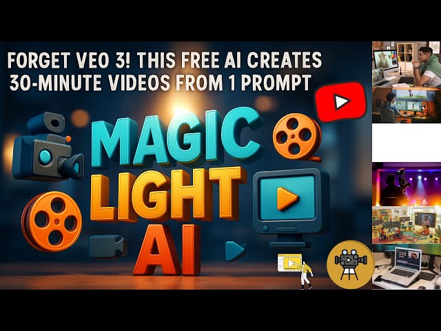 🎬 Forget Veo 3! This FREE AI Creates 30-Minute Videos From 1 Prompt | Magic Light AI 🚀