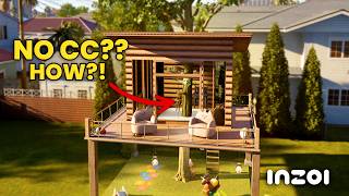 How to Build a Custom Tree House in inZOI 🌳 (Simple Trick!)